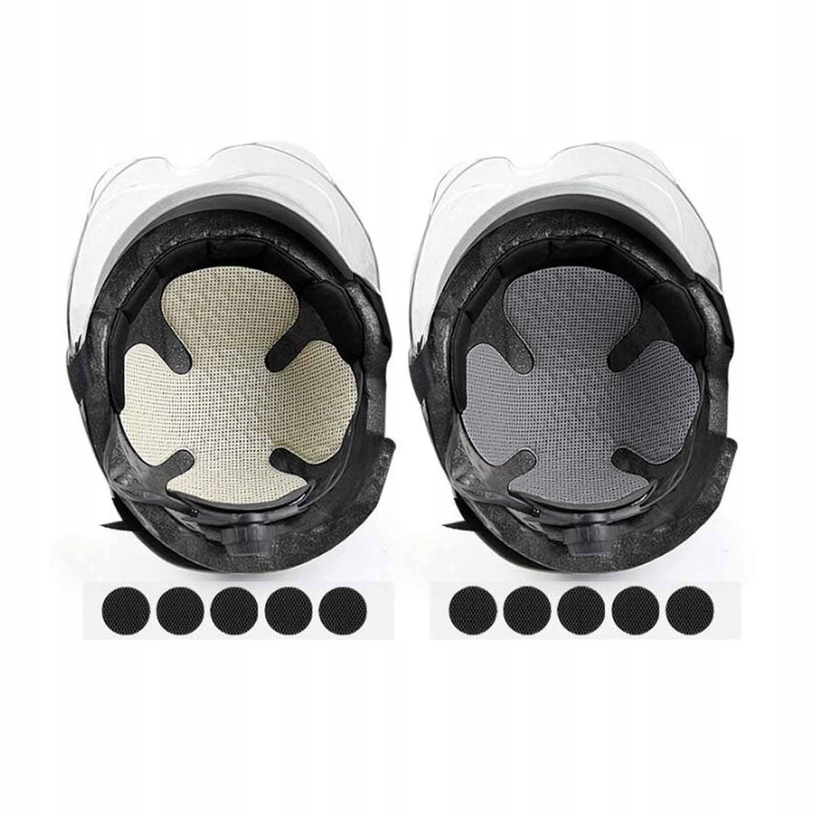 Helmet Liner Pad Breathable Washable Motorcycle Padding Insert Gray Packaging status original