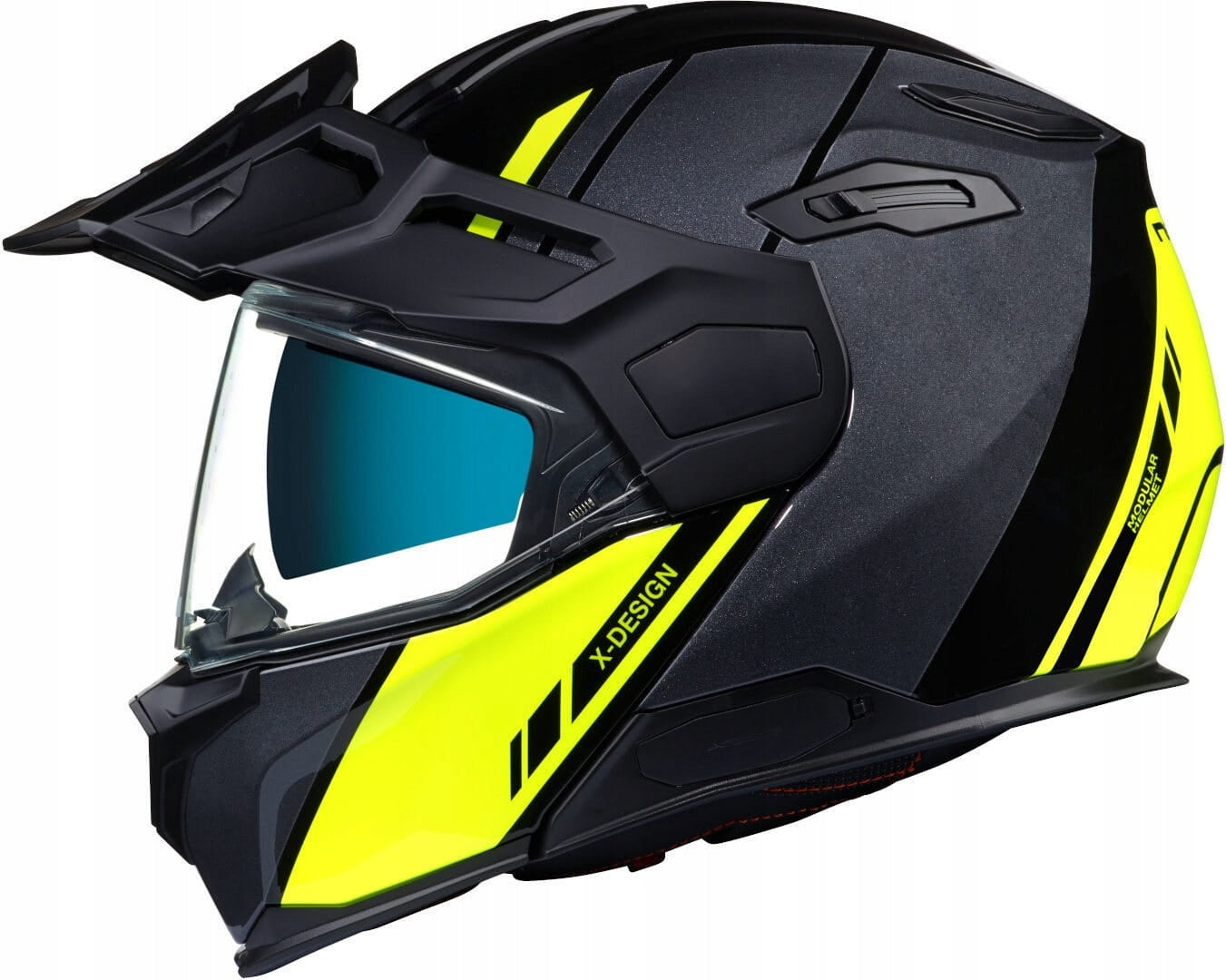 Helmet NEXX X.VILIJORD Hi-Viz Neon Grey S FOR GIFT
