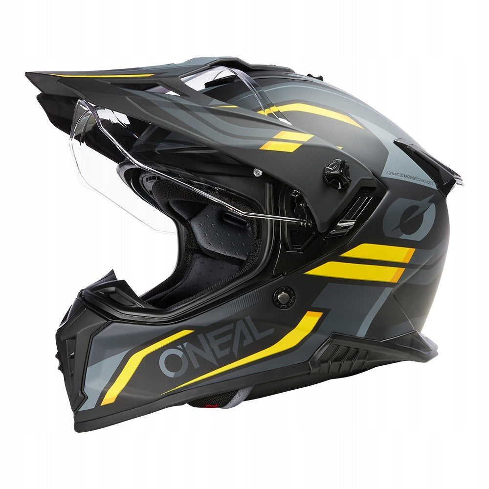 Helmet O´Neal A-SRS SPIKE charm/gray/yellow XL 61/62 cm quad adventure +pinlock Manufacturer's catalog number ASRS-115
