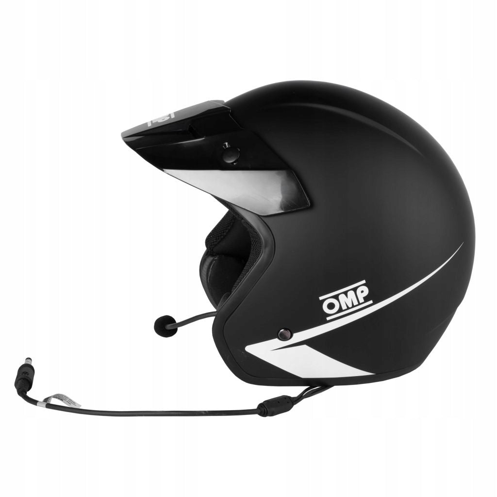 Helmet OMP Star-J with intercom KJS LIMITED black M Manufacturer OMP