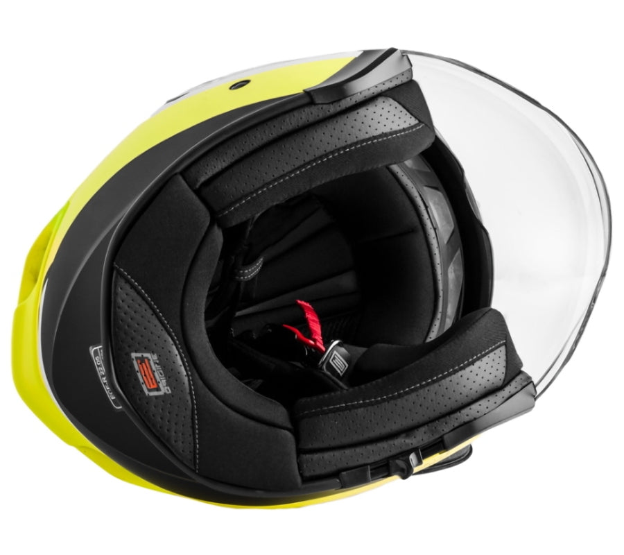 Helmet ORIGINE PALIO 2.0 TECHY fluo yellow-black L Manufacturer Origine