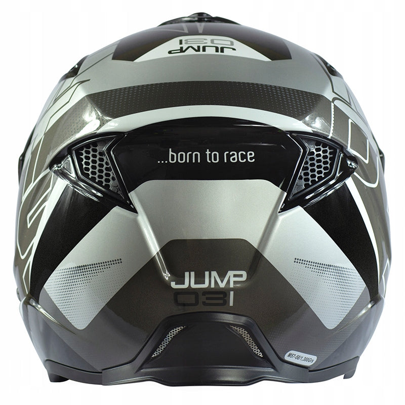 Helmet Open MOTS JUMP UP03 TRIAL Quad Scooter Size S Black with Blend Manufacturer's catalog number MT6305SN