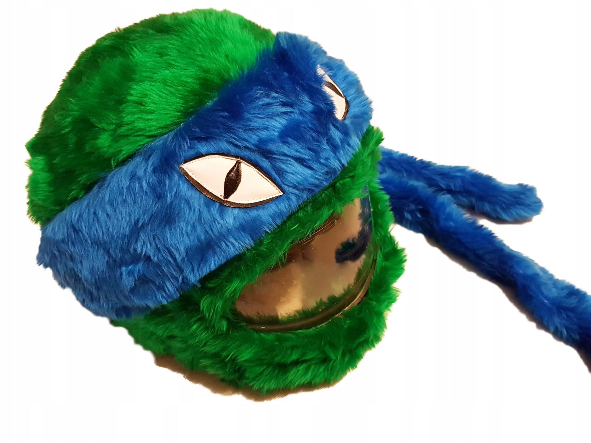 Helmet Ornament Warrior Turtle Ninja Blue-Green Color green