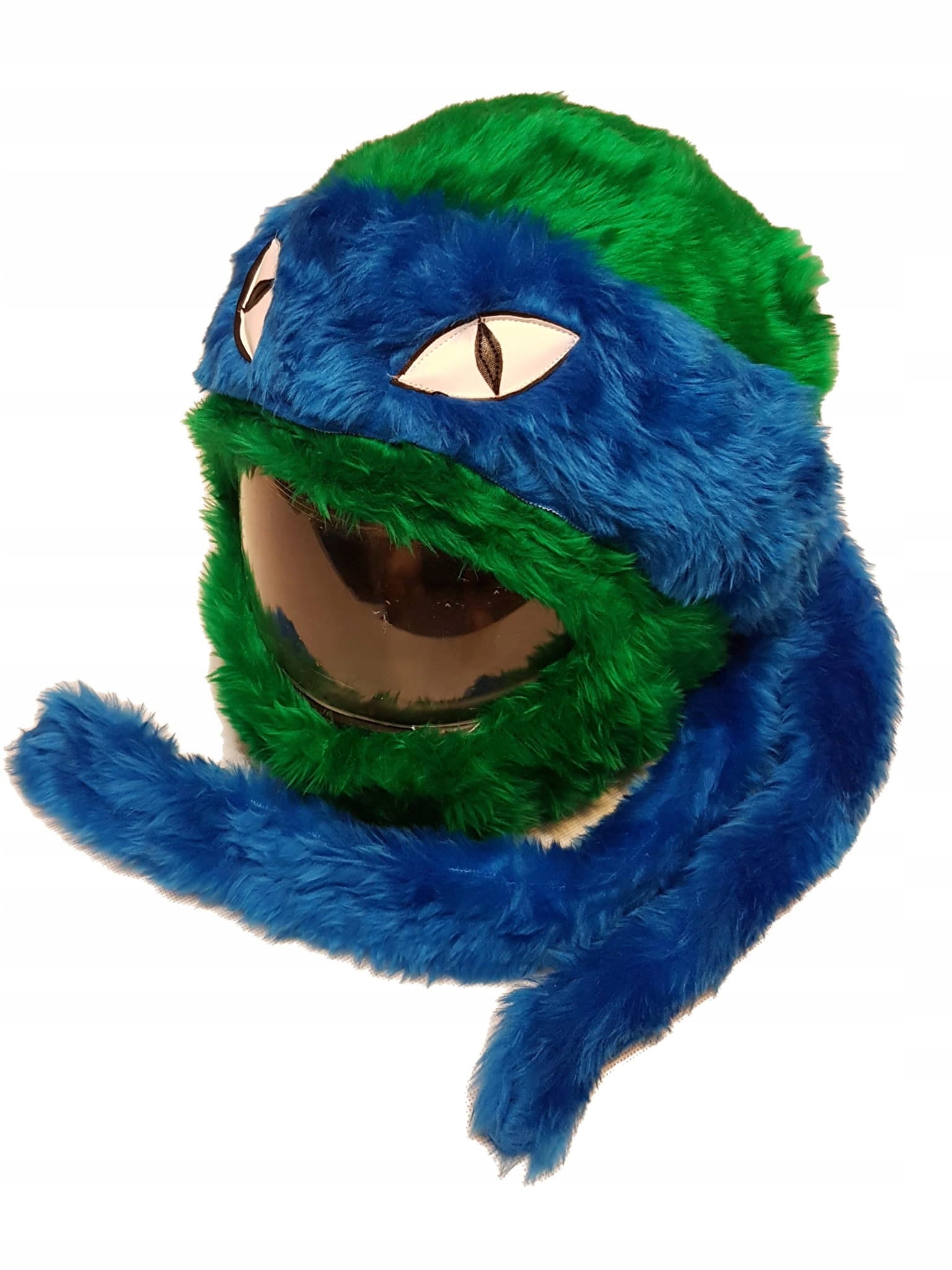 Helmet Ornament Warrior Turtle Ninja Blue-Green