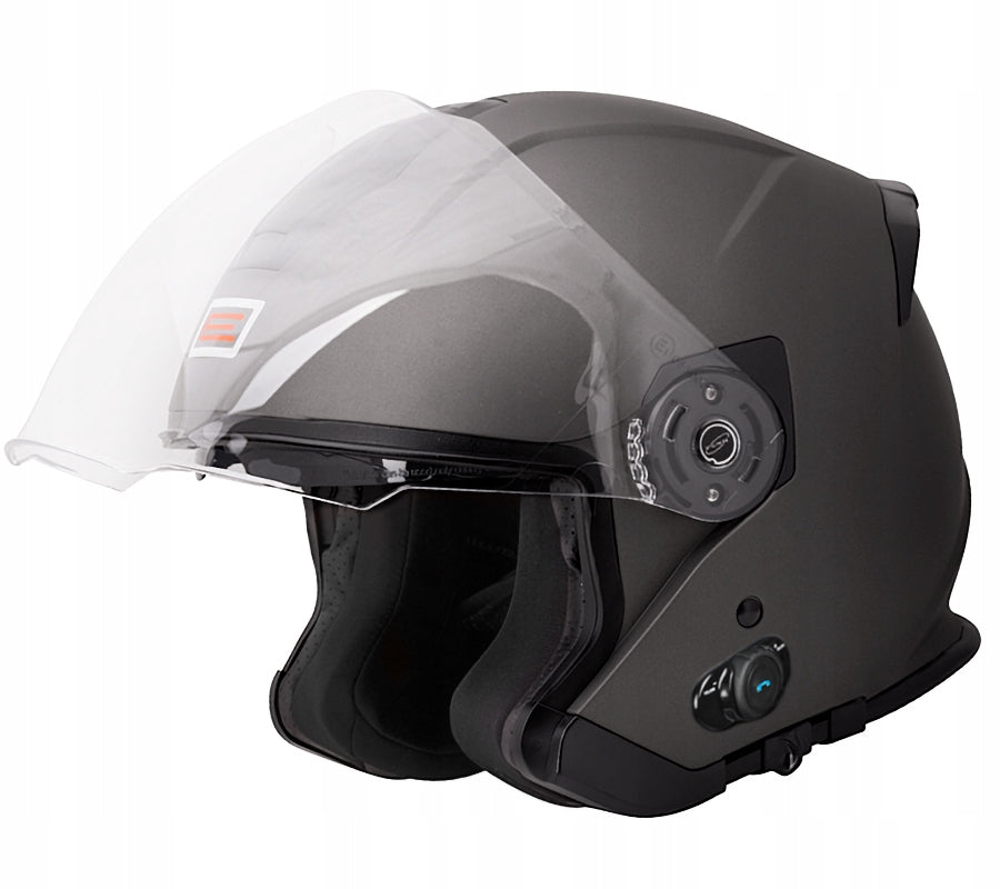 Helmet PALIO 2.0 Bluetooth SOLID Matt Titanium size S ORIGINE Packaging status original