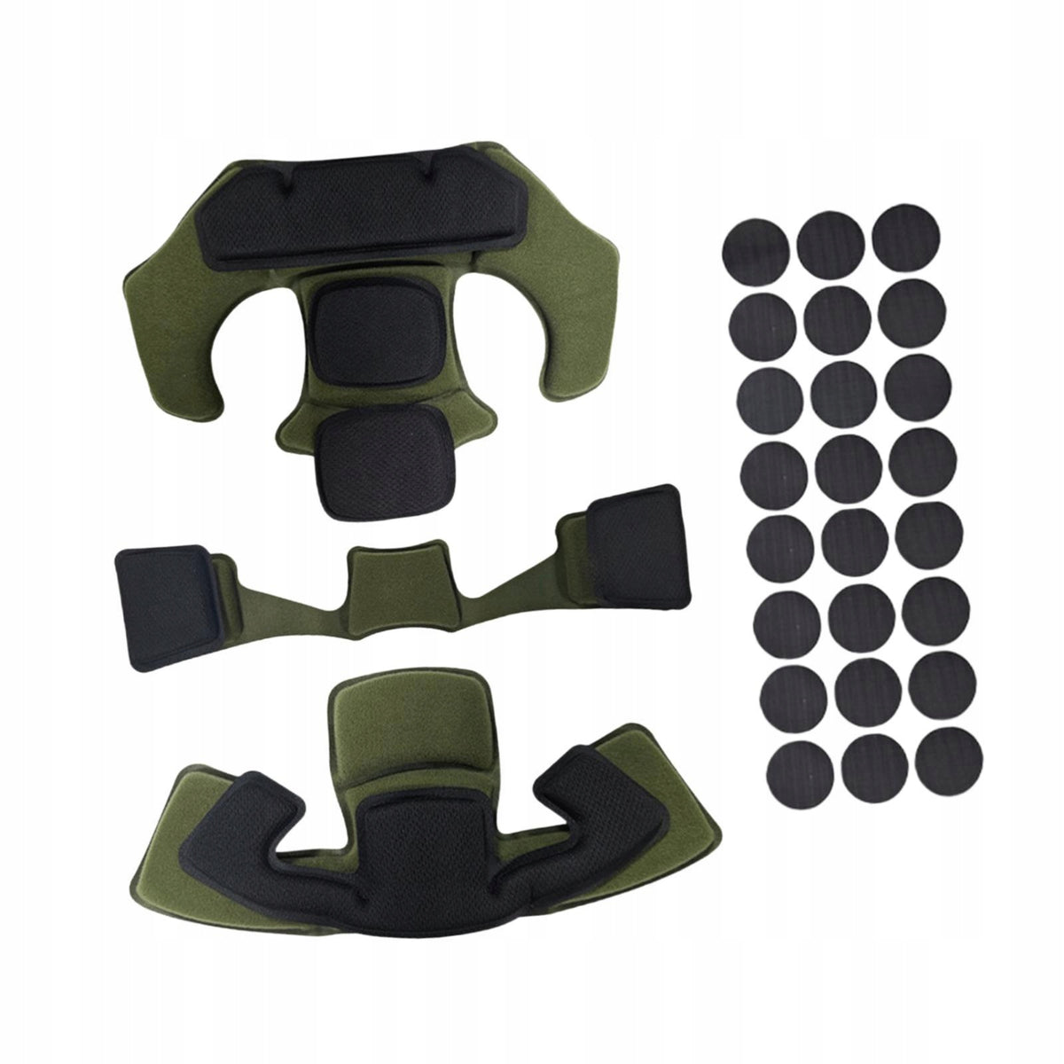 Helmet Padding Kit, Inserts Cushions, Anti Collision Lining, Green EAN (GTIN) 6902804322118
