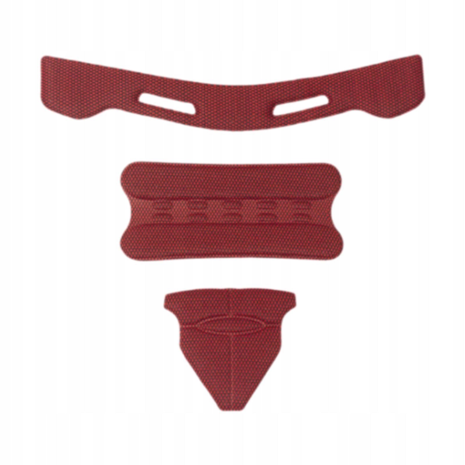 Helmet Padding Kit Soft Replacement Helmet Pads Replacement Universal Red Packaging status original
