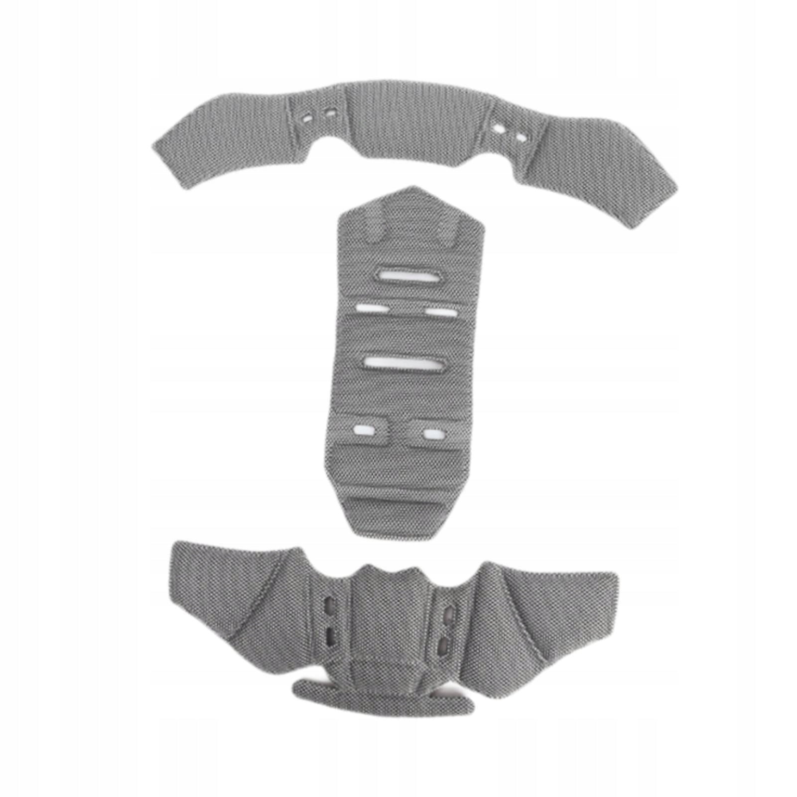 Helmet Pads Soft Reusable Quick Drying Replacement Riding Accessory Grey Manufacturer no brand