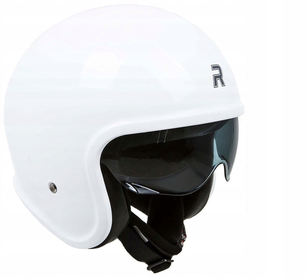Helmet RETRO scooter CLASSIC RHINO JET CITY M - stylish and safe Manufacturer's catalog number 880WHM