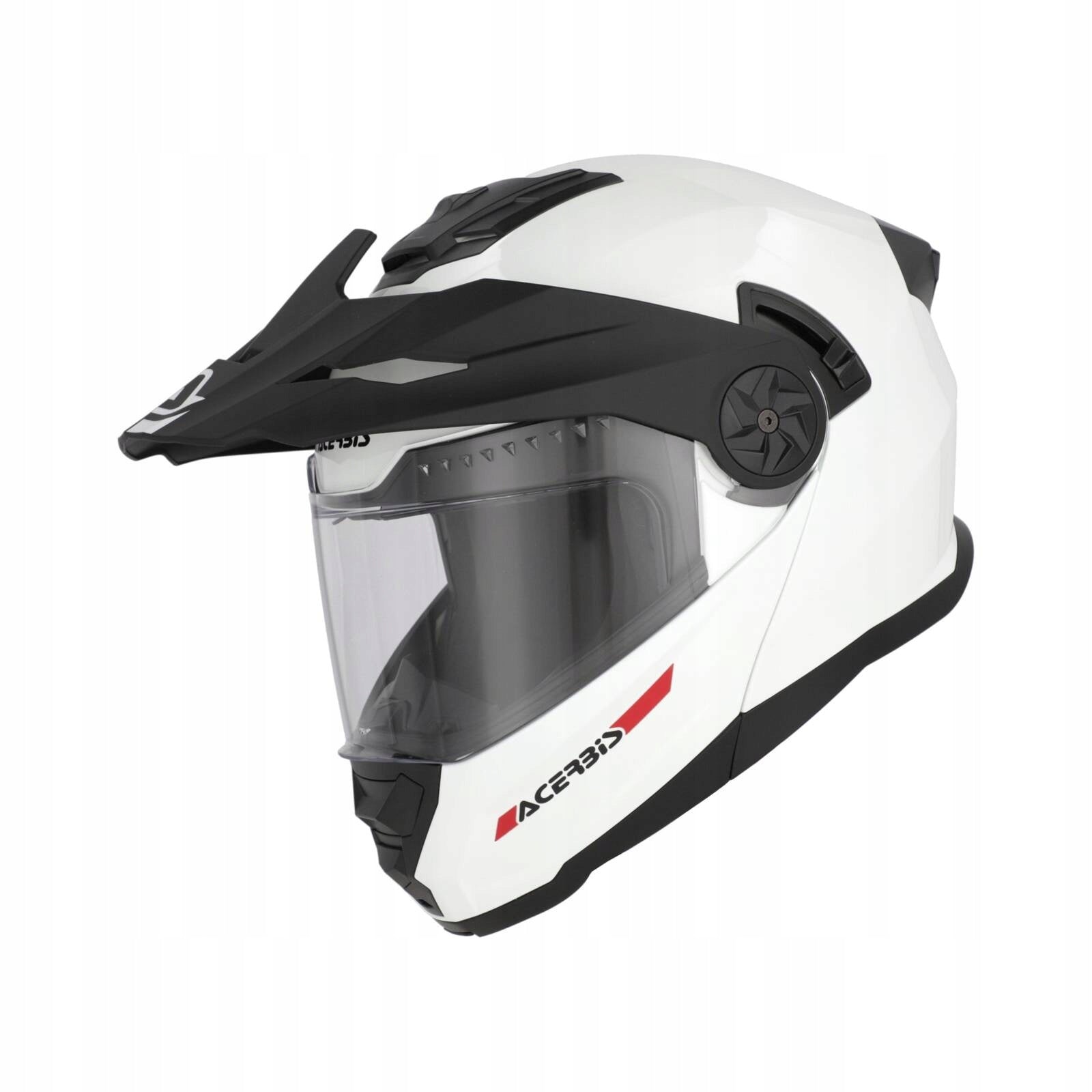 Helmet RIDER 2206 modular helmet ACERBIS Dual Road white Size S