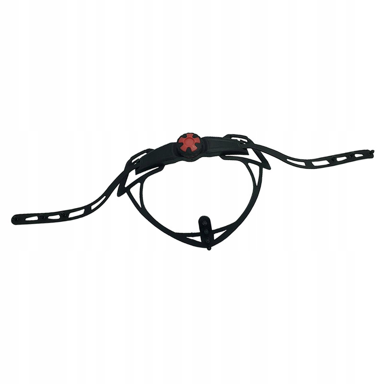 Helmet Retention System Bicycle Black Nylon Adjustable Accessories Cycle C