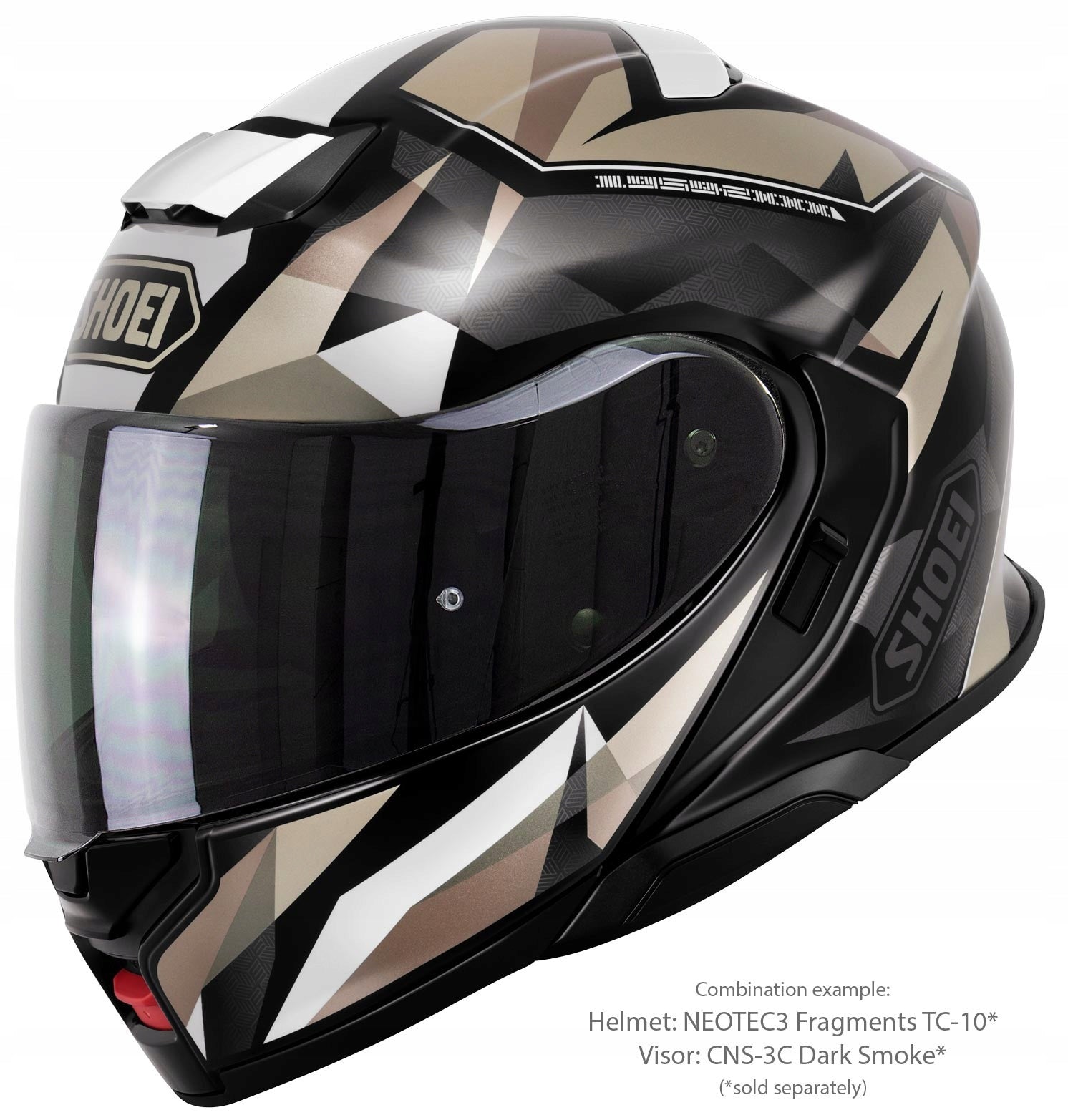 Helmet Shoei Neotec 3 Fragments TC-10 size XL Packaging status original
