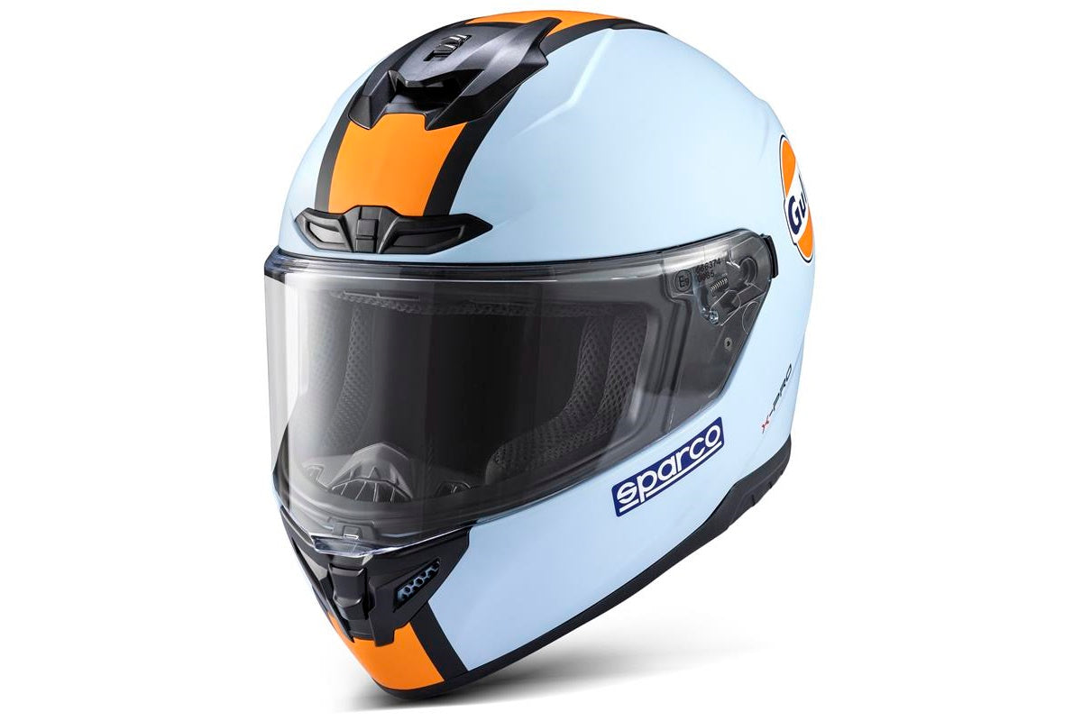 Helmet Sparco Club X-PRO GULF (ECE 22.06) size. XS