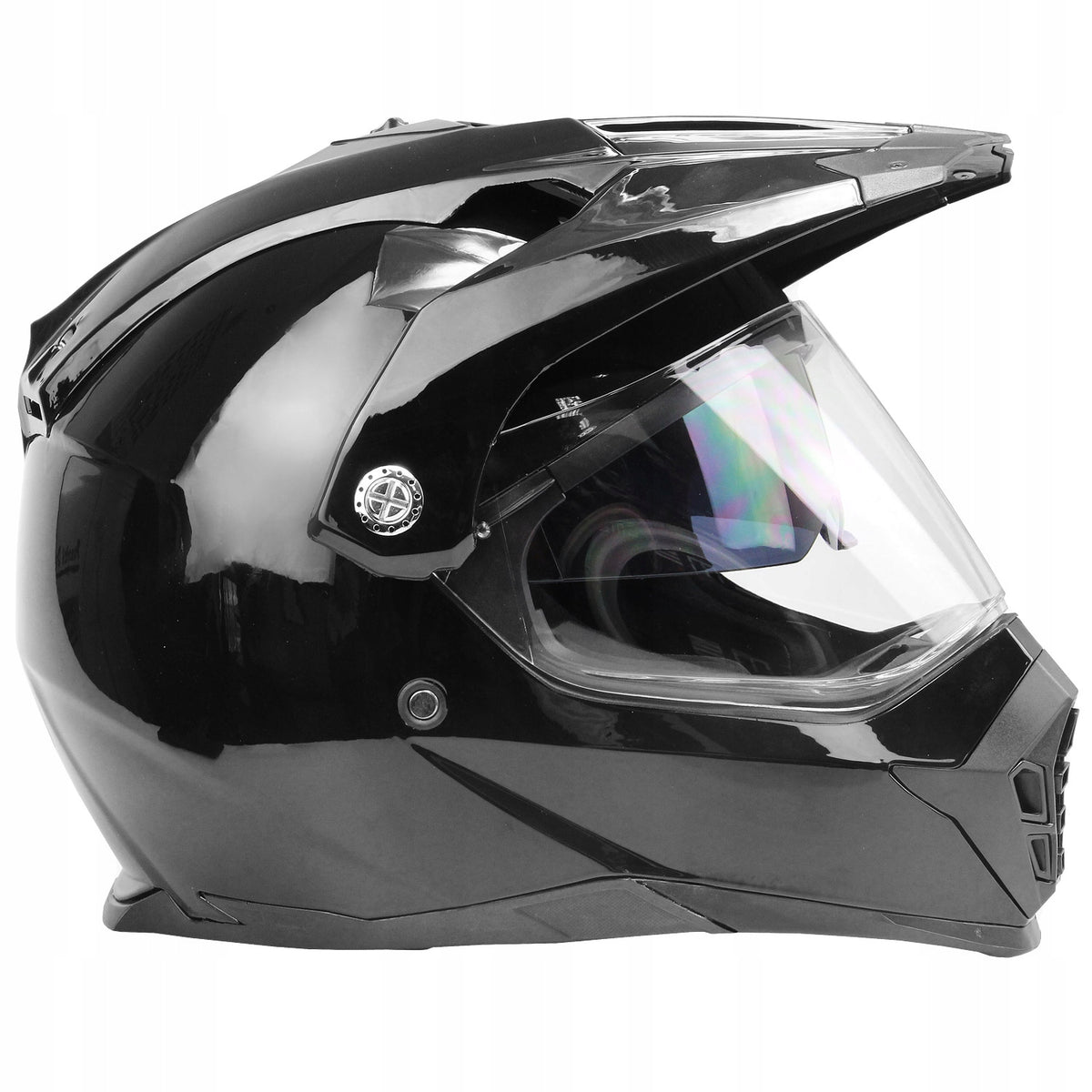 Helmet WL-901 M Black Blenda Glass Approval Cross Enduro Atv Quad Packaging status original