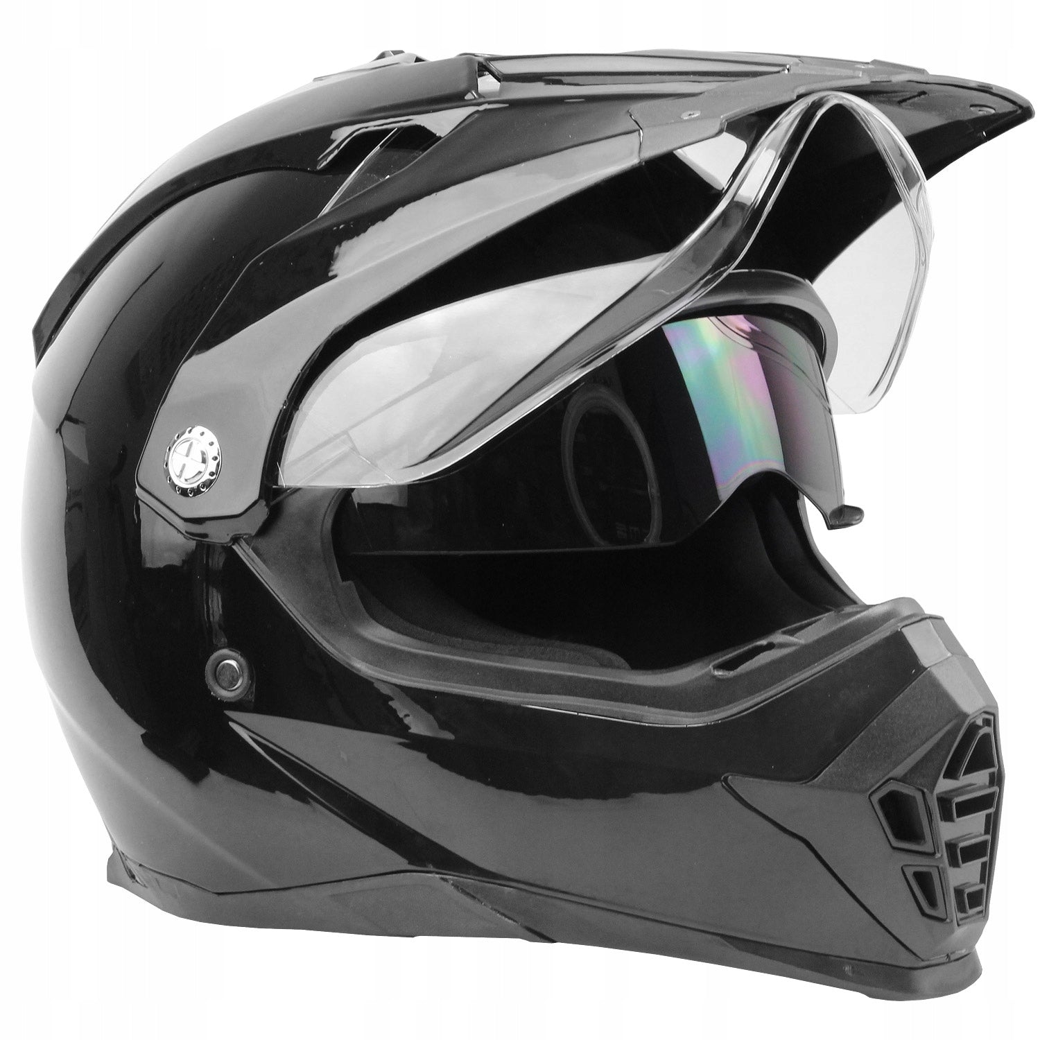 Helmet WL-901 M Black Blenda Glass Approval Cross Enduro Atv Quad