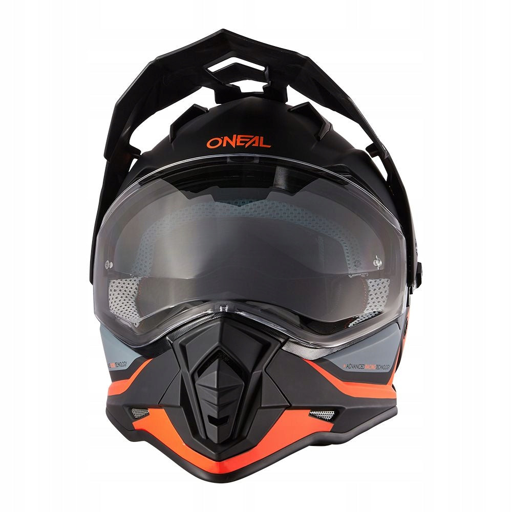 Helmet black and orange fits KTMa O'neal Sierra R MOTO ATV M 57-58cm Manufacturer O'neal