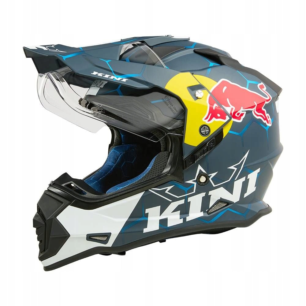 Helmet for MOTO ADVENTURE MX Kini Red Bull ADV 1.0 XL 61-62 quad endur PINLOCK Packaging status original
