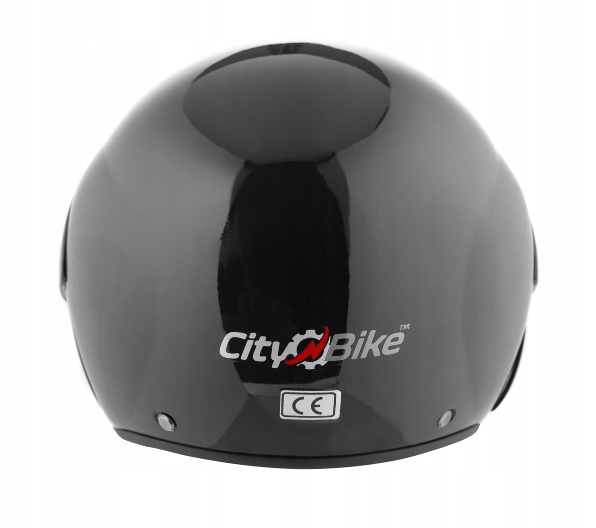 Helmet for Scooter, Scooter, Moped, Bike, Size M black gloss Size M
