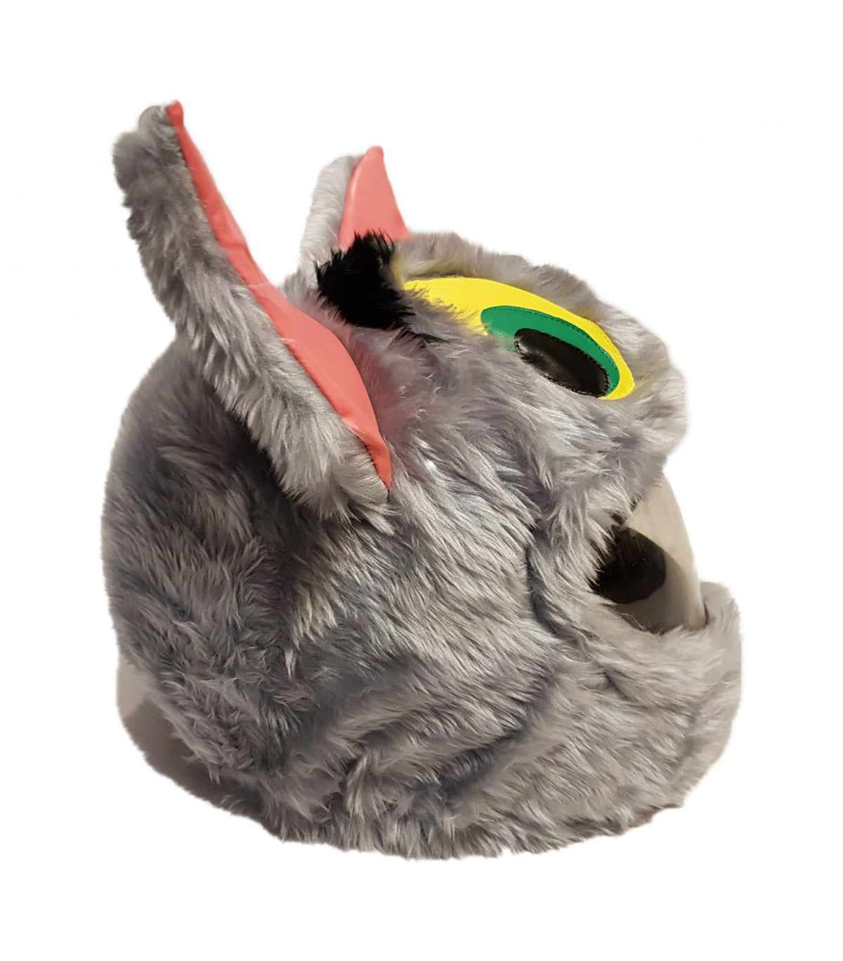 Helmet ornament cap GREY MONSTER CAT TOM Manufacturer's catalog number Czapkokask