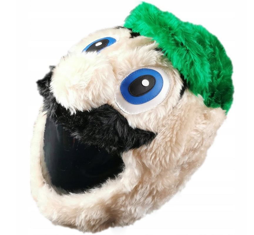 Helmet ornament cap LUIGI- HANDY MAN GREEN