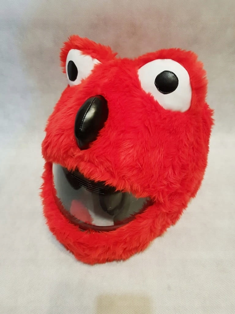 Helmet ornament cap RED MONSTER