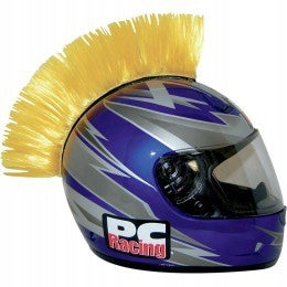 Helmet ornament cover with velcro IROKEZ YELLOW