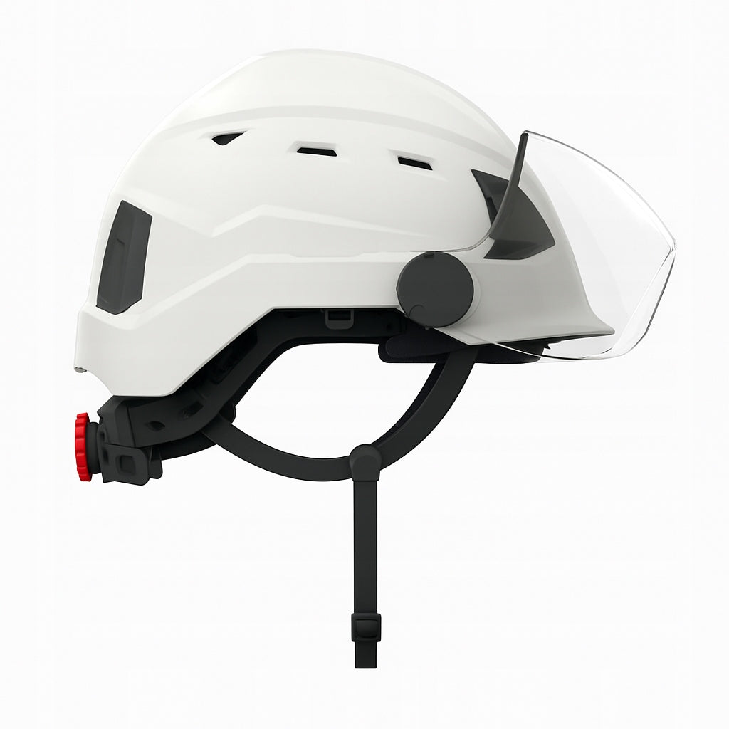 Helmet protective helmet Atra 40V S40 ventilated with cover white