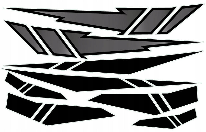 Helmet sticker bak cover MODULE Motor stickers