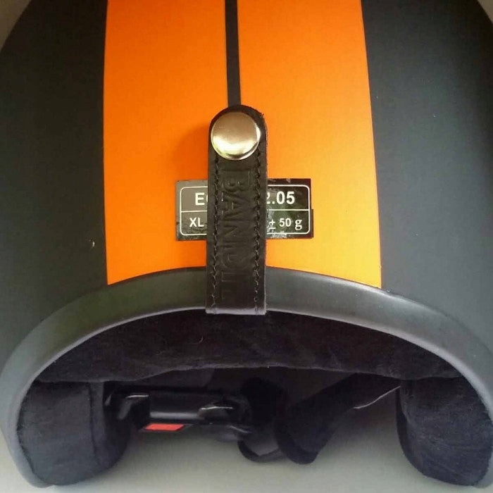 Helmet with extra small shell black gloss Bandit Jet RG Race XL Manufacturer's catalog number JETRACEXL