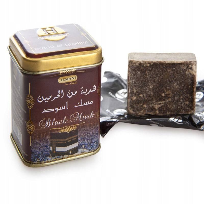 Hemani Arabic Bar Perfume Black Musk 25g