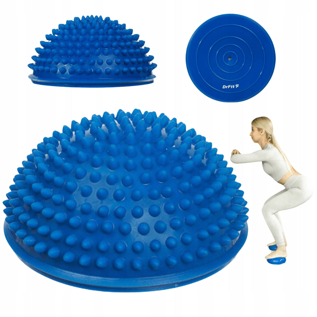 Hemisphere Massager with Spikes Sensory Foot Massage Exercise Durable DrFit