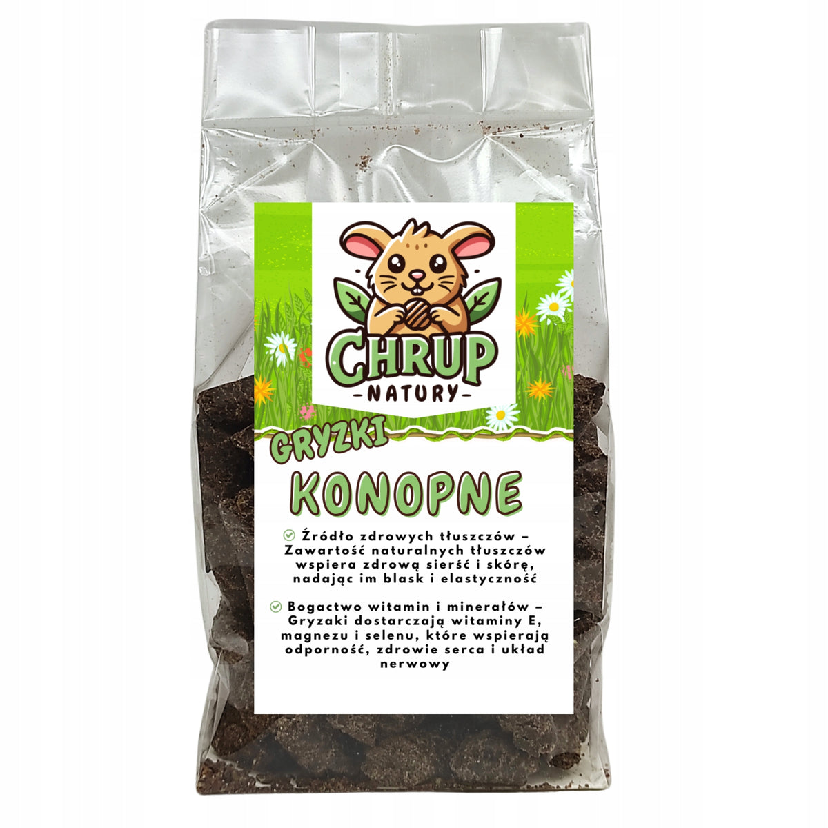 Hemp Teethers 150g for Rodents and Rabbits - Natural Healthy Snack
