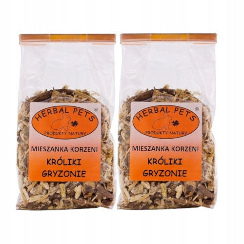 Herbal Pets Root Mix for Rabbits and Rodents X2 Set