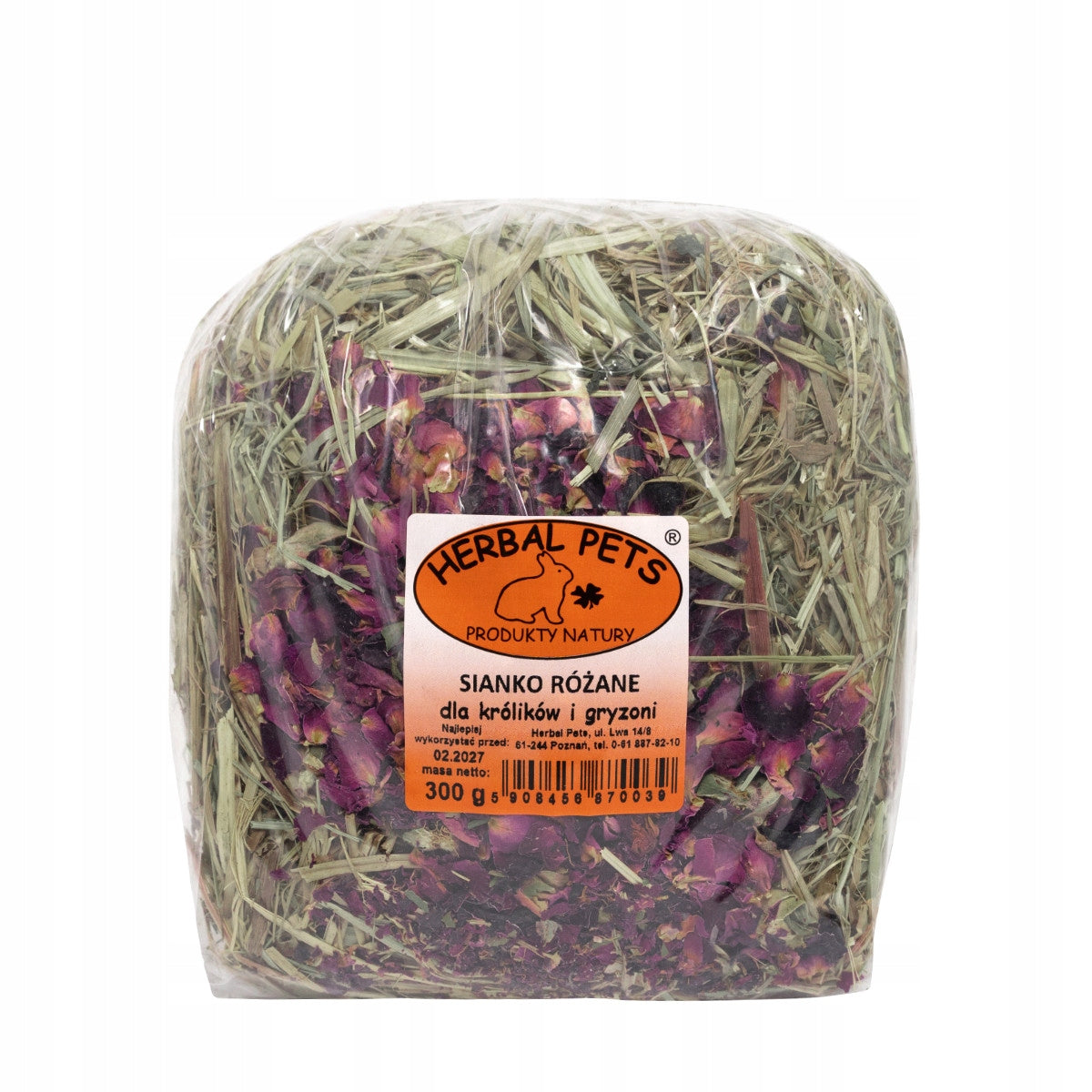 Herbal Pets Rose Hay Rabbit Rodent 300g