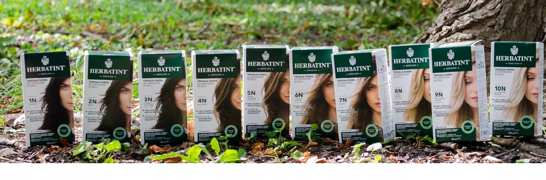 Ilgalaikiai plaukų dažai Herbatint D serija, auksiniai Nr. 6D, tamsiai auksiniai blondinai