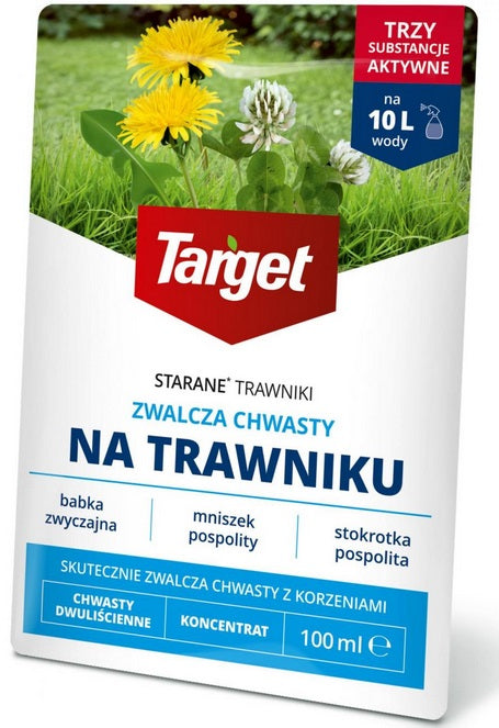 Herbicide OLD TARGET 100ml Weed Killer Weed Lawn Garden