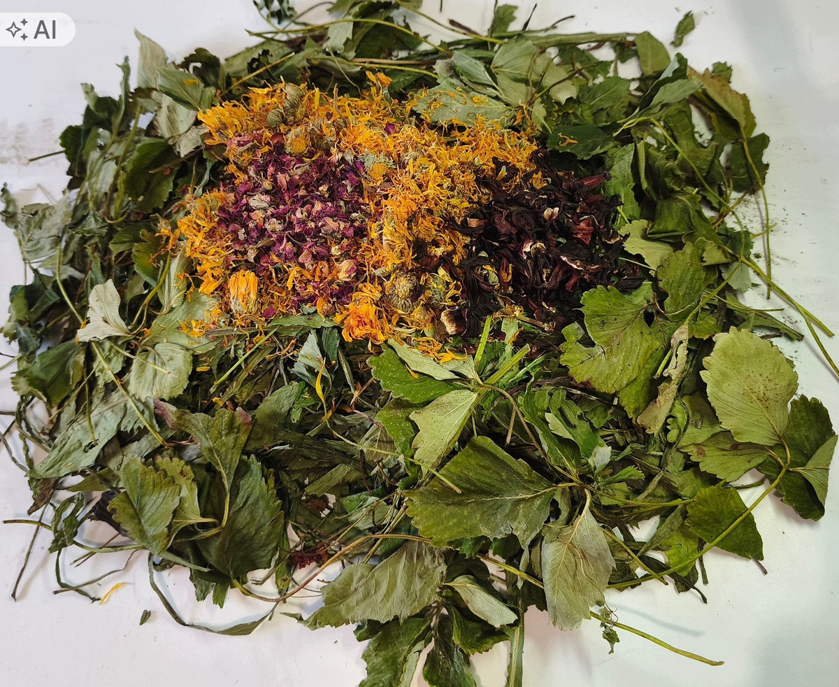 Herbs Whole Leaf Rich Basic Mixture For Rabbits Dandelion Babka 2kg Packaging status original
