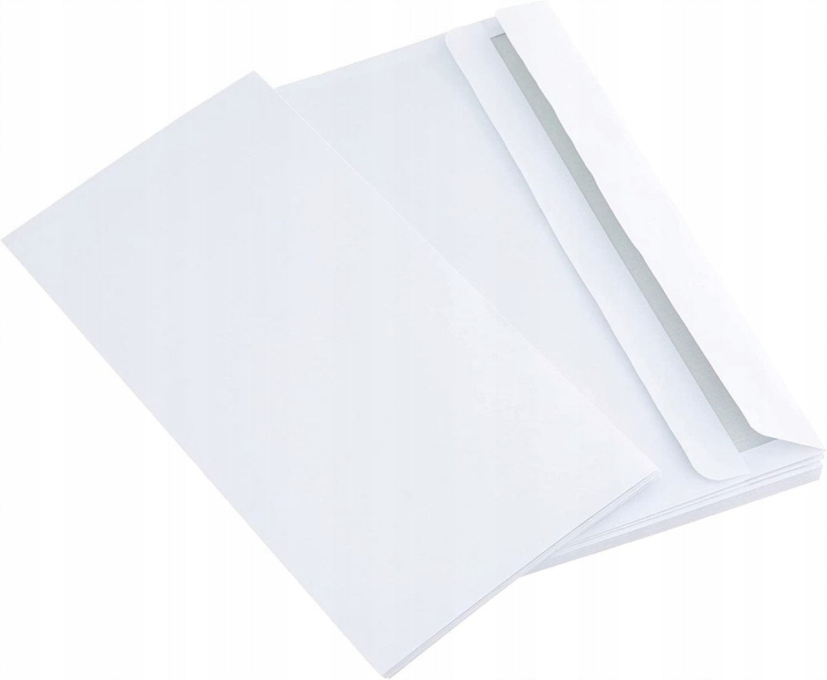 Herlitz Envelope C6 DL 75g white 25pcs