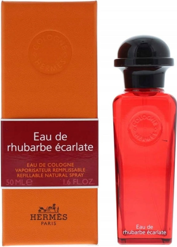 Hermes Eau de Rhubarbe Ecarlate 50ml EDC Cologne Fragrance Unisex