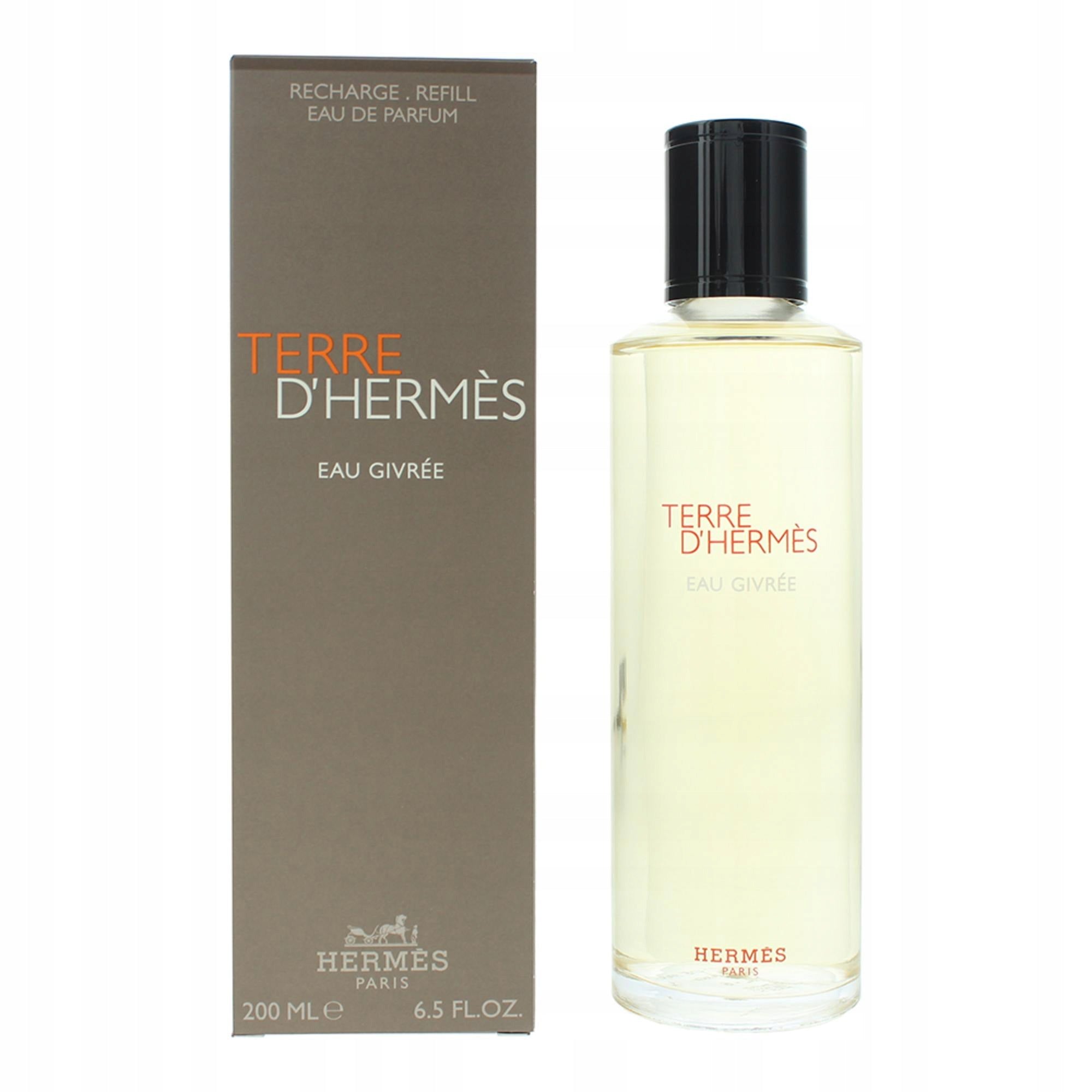 Hermes, Terre d'Hermes Eau Givree, Eau De Parfum, For Men, Refill, 200 ml