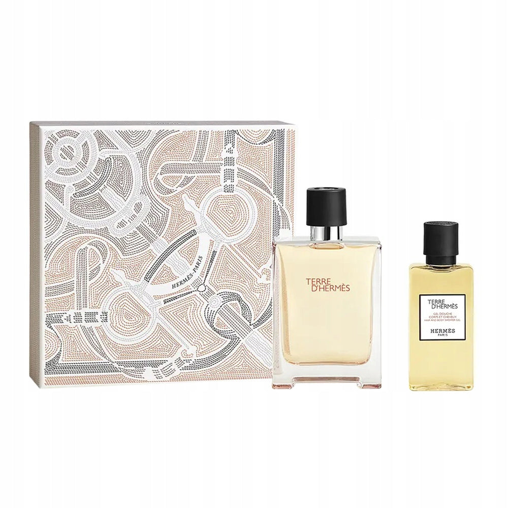 Hermès Terre d'Hermès set: EDT 100 ml + shower gel 80 ml