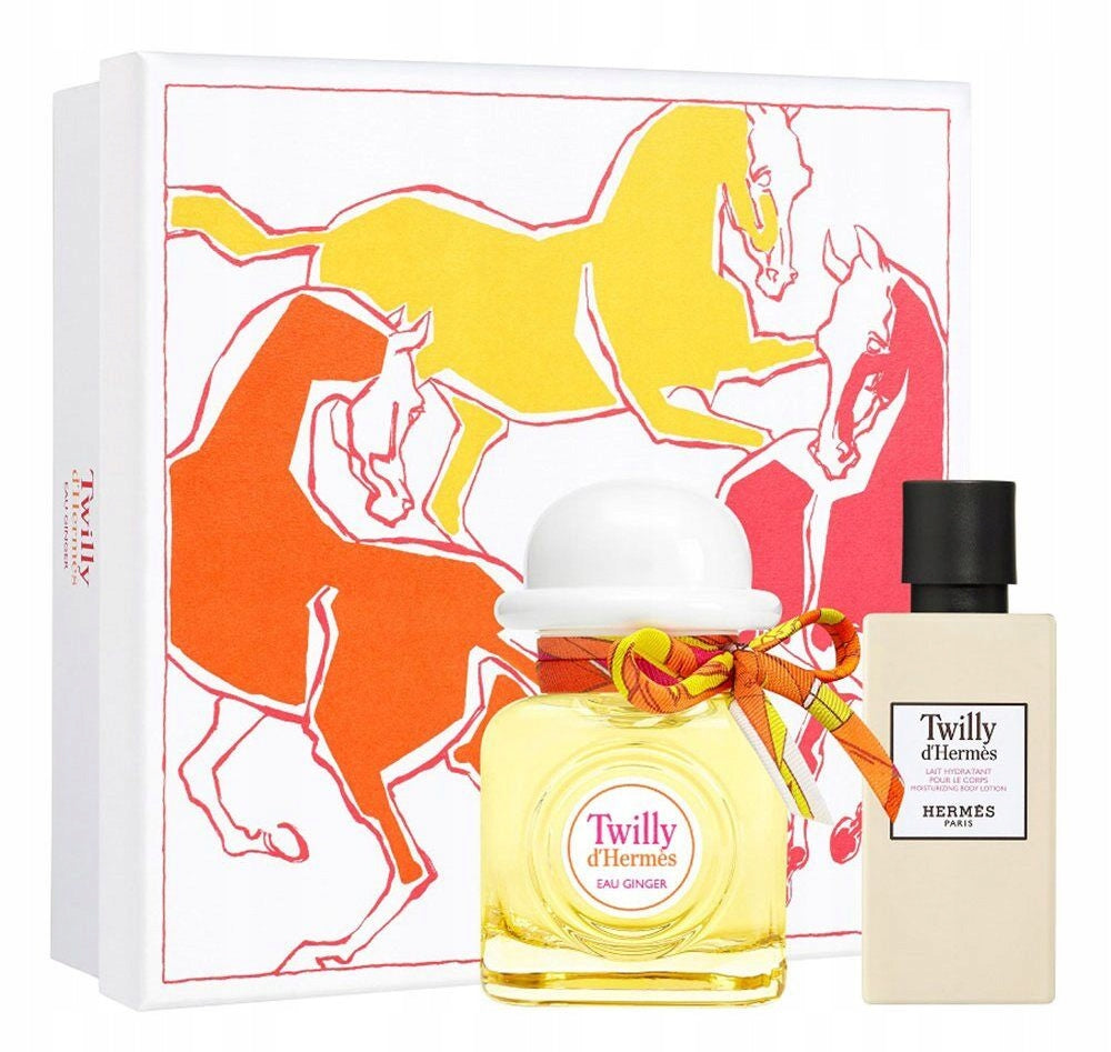 Hermes Twilly Eau Ginger Set for Women EDP 50 ml + Body Lotion 40ml