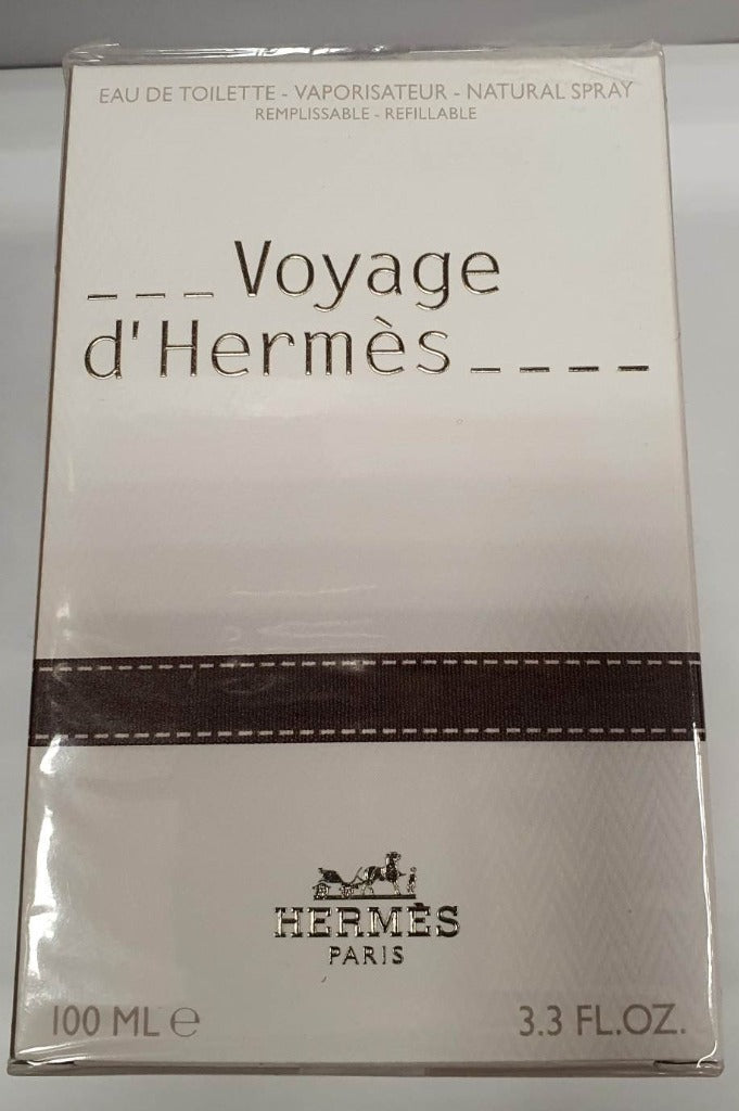Hermes Voyage d'Hermes 100ml EDT Unisex Vintage Old Formula 2015 Packaging status original
