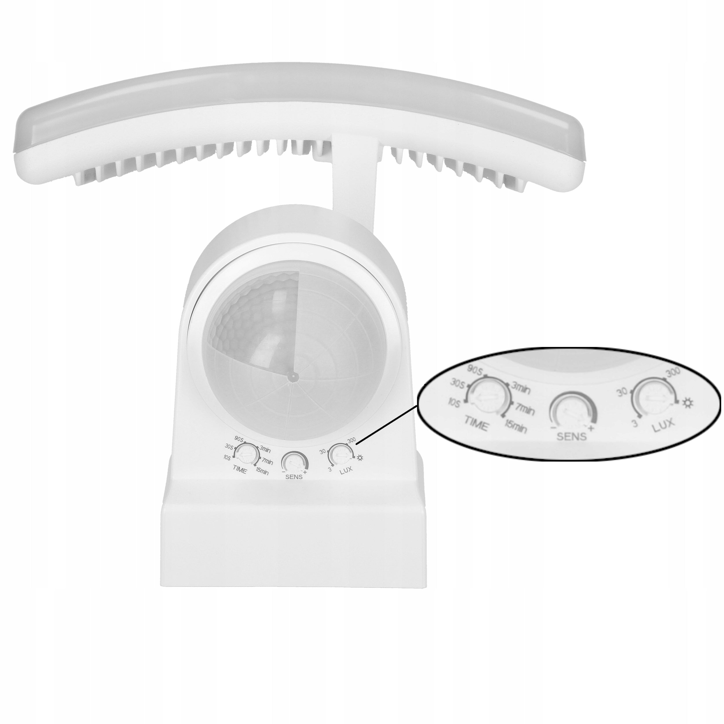 Hermetic LED Floodlight Garden Lamp TOS 30W PIR Motion Sensor White Rated power 30 W