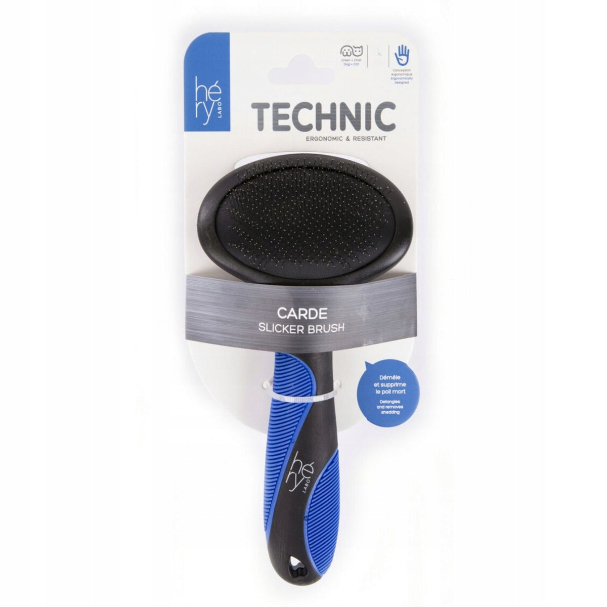 Héry Technic Dog and Cat Brush Size L