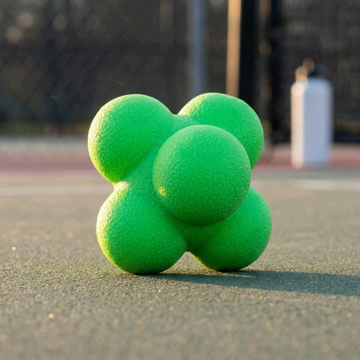Hex Reaction Ball Unpredictable Spring Agility Ball Improves Reflexes Gray Packaging status original