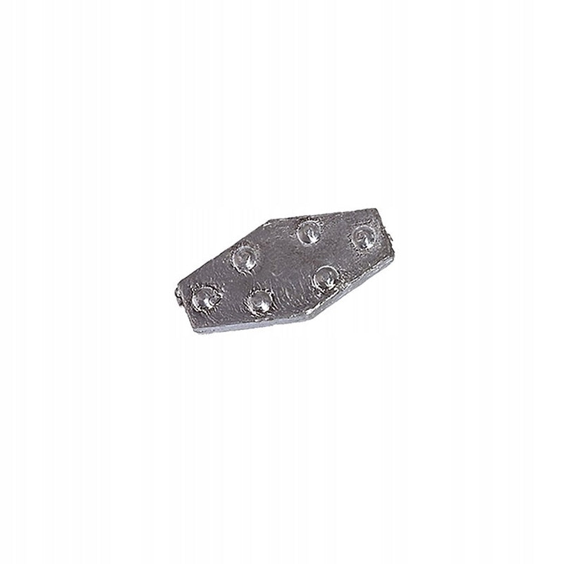 Hexagonal flat through weight 100g 1pc