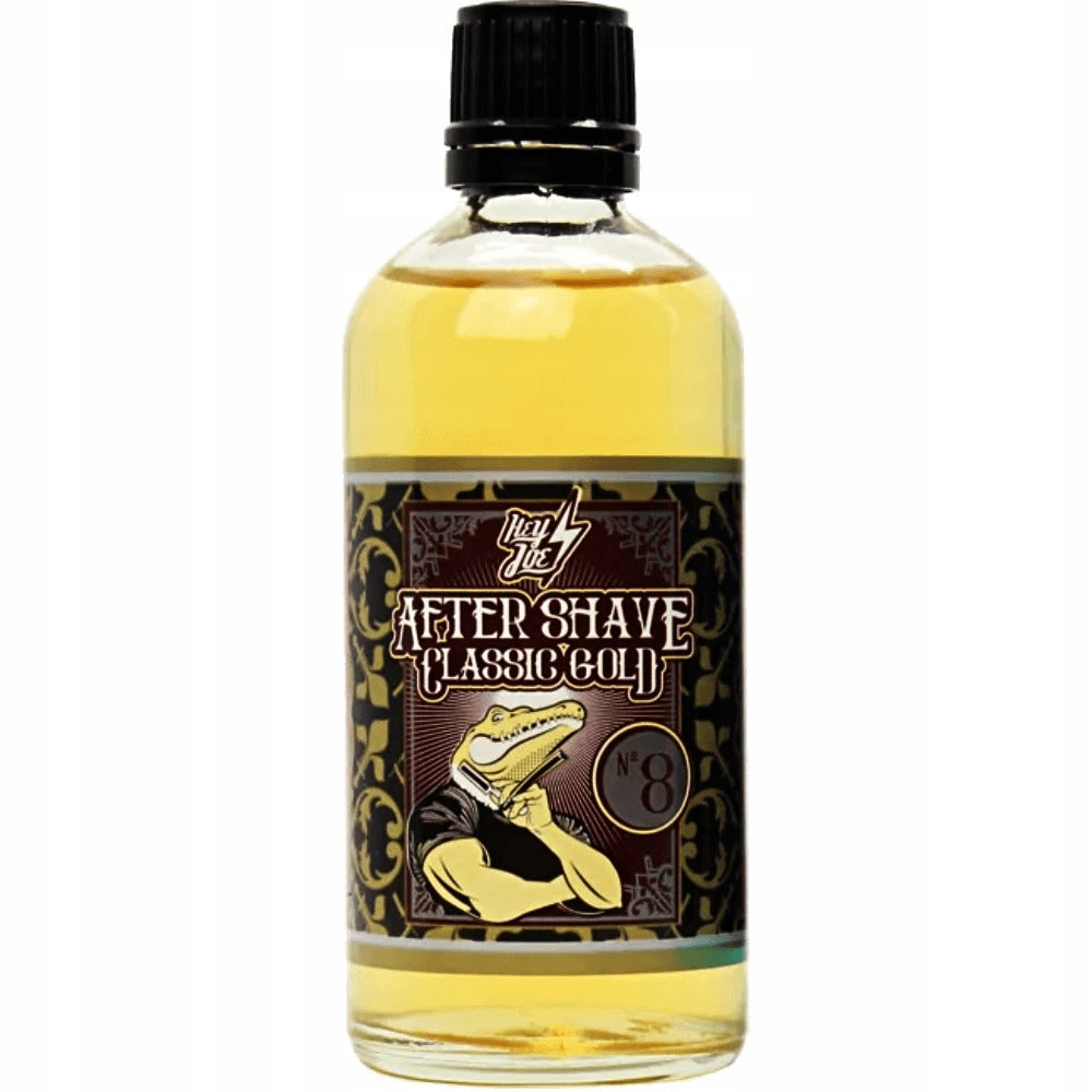 Hey Joe - Aftershave No.8 Classic Gold - Aftershave 100ml Packaging volume 100 ml