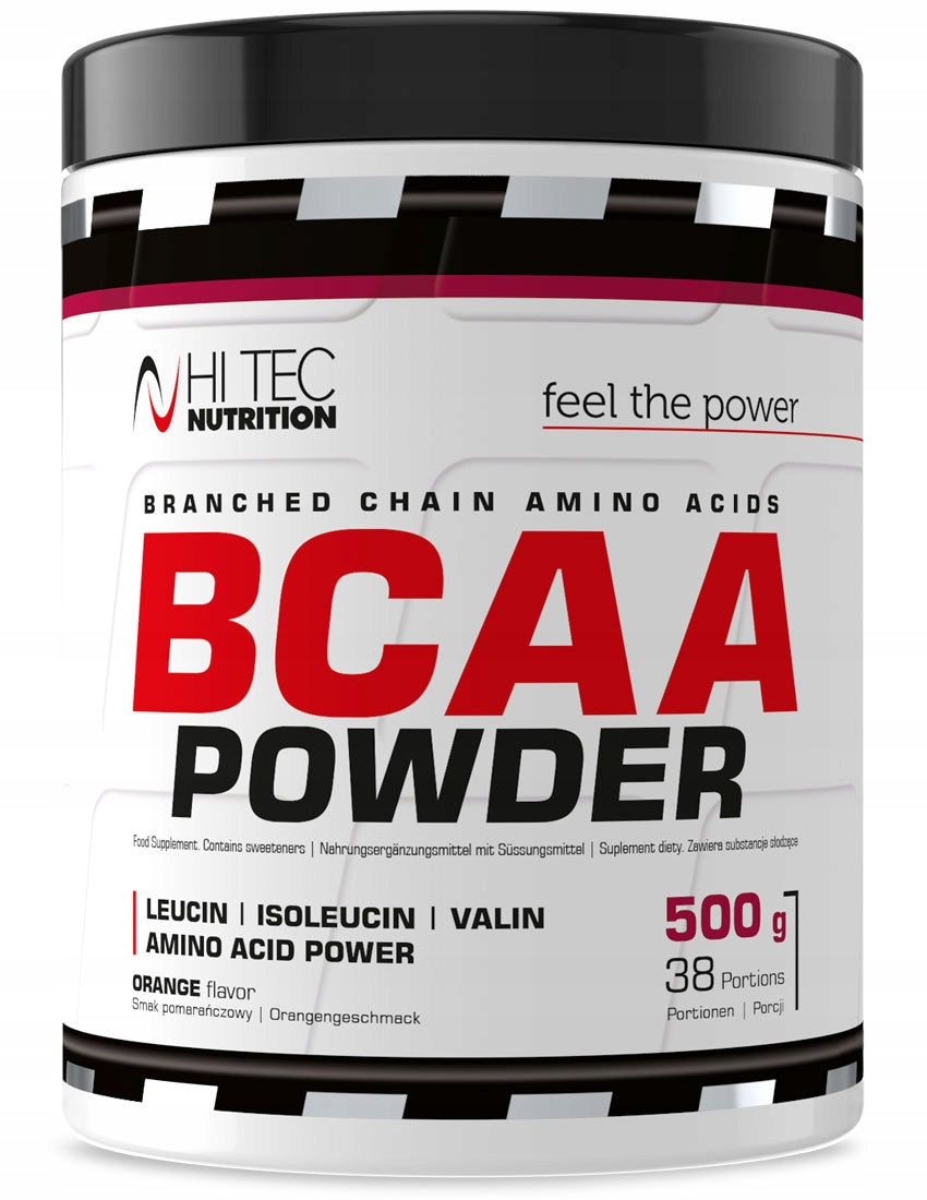 Hi TEC BCAA Powder- 500 g 2:1:1 AMINO ACIDS AMINO