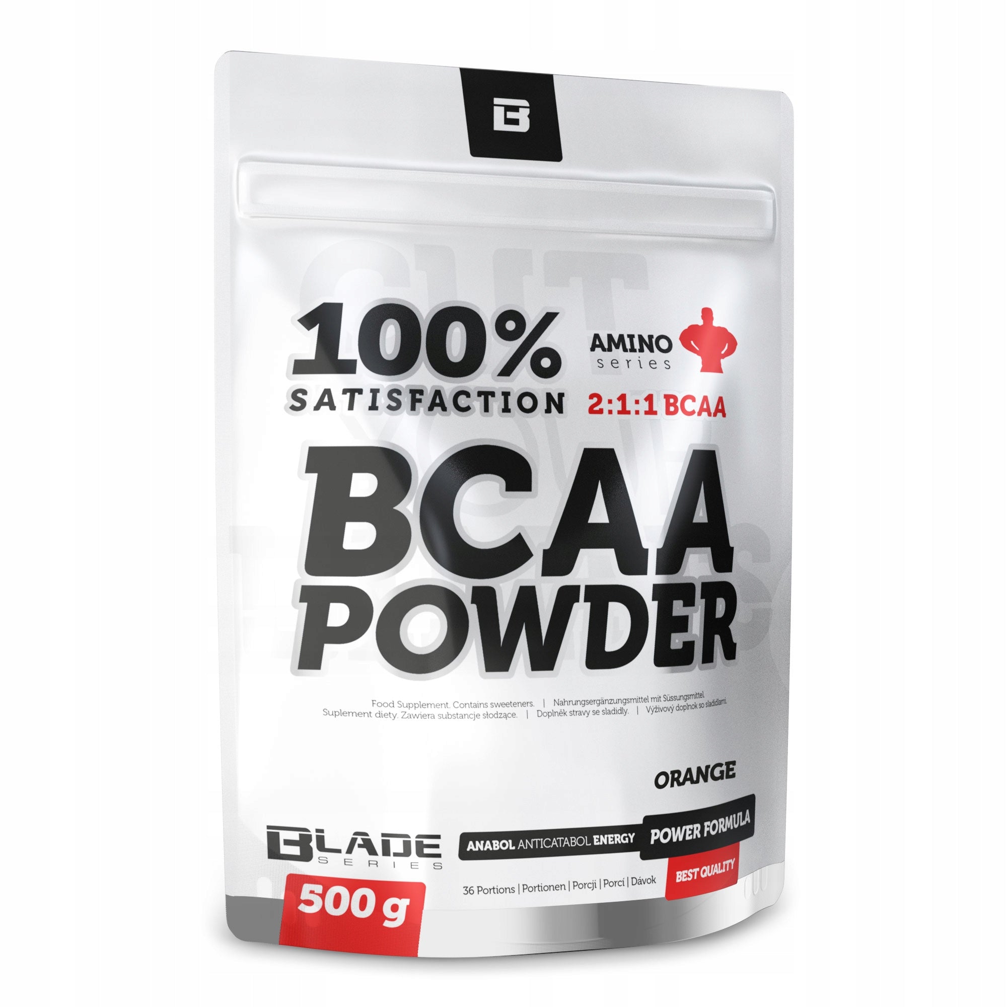 Hi TEC BLADE 100% BCAA Powder - 500g + Glutamine